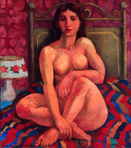 Red Nude — Renato Marino Mazzacurati, Scuola Romana