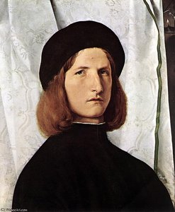 Portrait Of A Man1 — Lorenzo Lotto, Renaissance