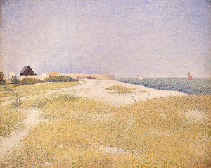 View Of Fort Samson — Georges Seurat