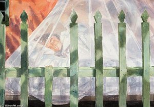 Sleeping In The Garden, Greece I — Lucy Willis