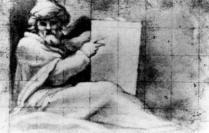 Study For A Prophet — Antonio Allegri Da Correggio