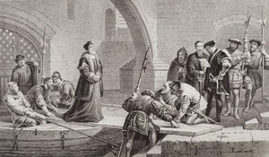 Thomas Cranmer At The Traitor's Gate — Frederick Goodall