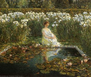 Lilies — Frederick Childe Hassam