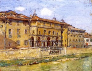 Florence — William Merritt Chase, Impressionist Cityscape