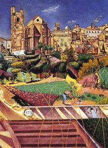La Aldea Y La Iglesia De Mont-roig — Joan Miró