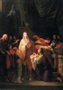Alcestis Sacrifices Herself For Admetus — Friedrich Heinrich Füger