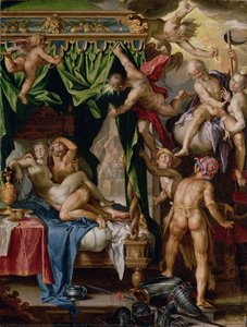 Mars and Venus Surprised by the Gods