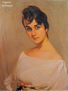 Woman With Rose — Nikolaos Lytras