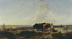 Resting At Plough — John F Tennant