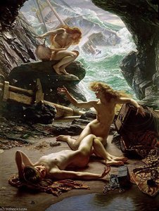 The Cave Of The Storm Nymphs — Sir Edward John Poynter
