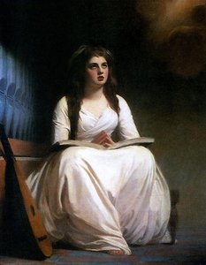 Lady Hamilton As St Cecilia — George Romney