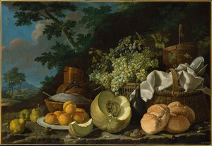 The Afternoon Meal (la Merienda) — Luis Egidio Meléndez, Baroque