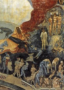 Last Judgment (detail 14) (cappella Scrovegni (arena Chapel), Padua) — Giotto Di Bondone, Proto-renaissance