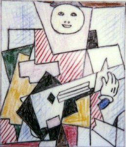 Drawing For Mickasso — Roy Lichtenstein