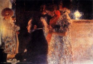 Schubert At The Piano — Gustav Klimt