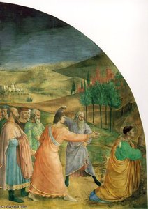 The Stoning Of Stephen — Fra Angelico, Early Renaissance