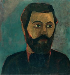 Portrait Werner Sombart — Paula Modersohn-becker, Impressionism
