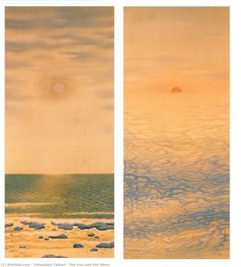 The Sun And The Moon — Yokoyama Taikan, Nihonga