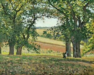 Les Chataigniers A Osny — Camille Pissarro