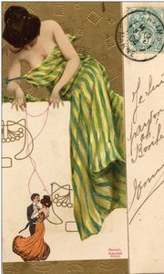 Marionettes — Raphael Kirchner, Art Nouveau
