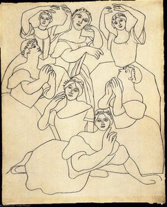 Sept Danceuses — Pablo Picasso