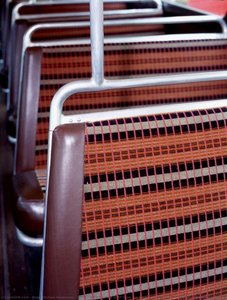 Seats And Moquette Of Rt-type Bus Fleet Number Rt 4825 At London Transport Museum — Hugh Michael Robertson