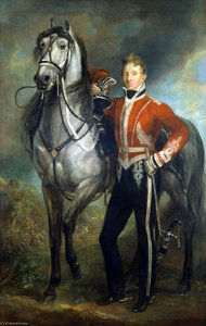 Major George Cunningham Or Cuninghame (1783–1838), 7th Bengal Native Infantry, Commanding 2nd Corps Rohilla Cavalry — James Howe, Neoclassicism