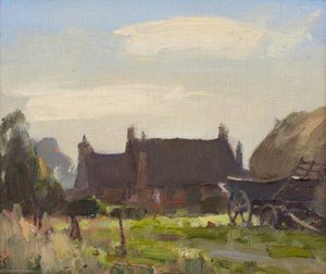 Corner Of The Stackyard — Edward Brian Seago
