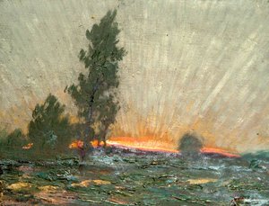 Landscape And Sky — Sidney Herbert Sime
