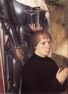 Triptych Of Adriaan Reins (detail 1) - — Memling, Hans