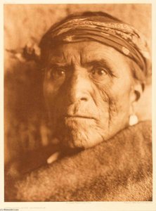 Lutakawi, Zuni Governor — Edward Sheriff Curtis
