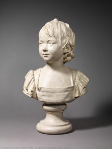 Young Girl (anne Audéoud Of Geneva) — Jean-antoine Houdon, Neoclassical