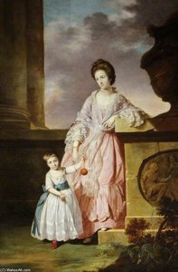 Lady Frances Greville — Tilly Kettle