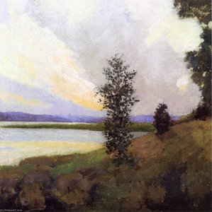 The Lake Shore — Edward Emerson Simmons