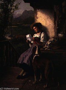 Girl Reading a Letter