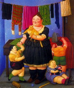 Untitled (725) — Fernando Botero