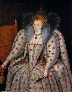 Portrait Of Queen Elisabeth I — Marcus The Younger Gheeraerts