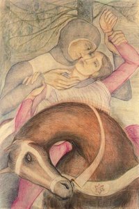 The Young Ogier In The Arms Of Brother Lahire — Balthus