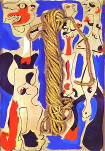 Rope And People I — Joan Miró