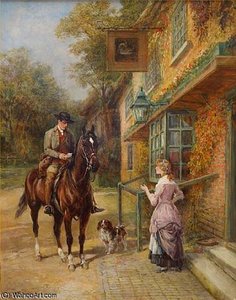 The Village Postman ^ The Rendezvous Pair — Heywood Hardy