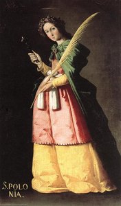 St. Apollonia — Francisco De Zurbarán