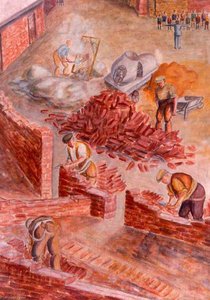 Building Air Raid Shelters, Wartime — Oliver Kilbourn