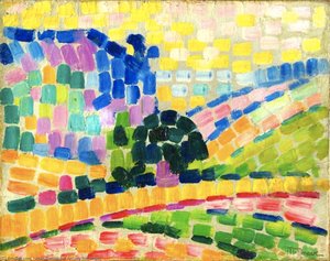 Landscape With A Round Tree — Jean Dominique Antony Metzinger