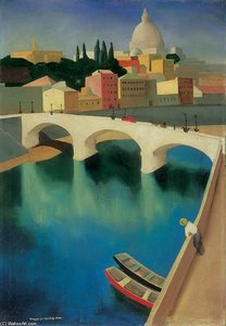 The Tevere At The Ponte Sisto