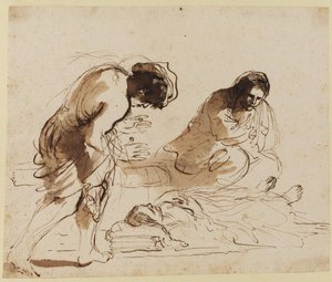 Mourning Of Saint Petronilla — Guercino