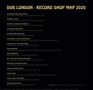 Commisioned Illustration Of Independent Reggae Record Shops Across London — Josh Daniels/ Mol, Contemporary Graphic Design
