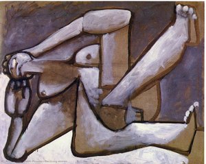 Reclining Woman — Pablo Picasso, Surrealism