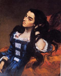 Portrait Of A Spanish Lady — Gustave Courbet