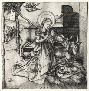 The Nativity — Martin Schongauer