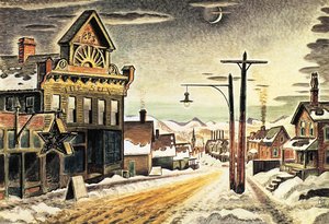 Sun Moon And Star — Charles Burchfield